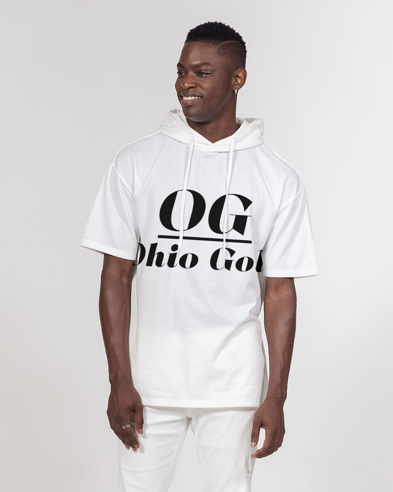 Ohio Gold  Men's Premium Heavyweight Short Sleeve Hoodie